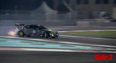 Sase minute de drifturi la Yas Marina Circuit - Photo