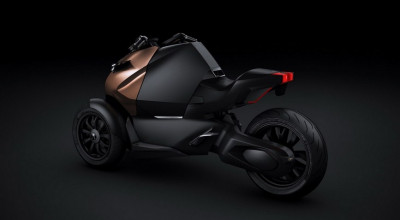 Conceptul Peugeot Onyx Scooter vine la Salonul Auto Paris 2012 - Photo