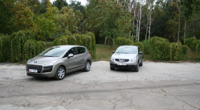 Peugeot 3008 vs Nissan Qashqai - Photo