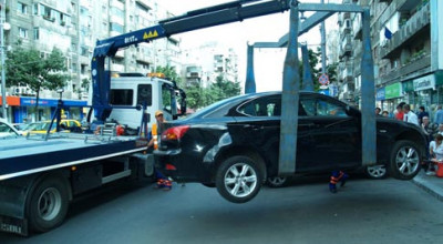 Automobilele parcate neregulamentar vor fi evacuate - Photo