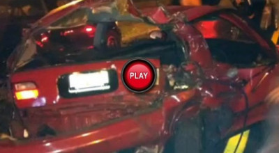 Un sofer beat da peste cap o cursa ilegala de masini - Photo