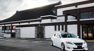 Lexus IS Stance, plimbare la nivelul asfaltului - Photo