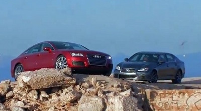 R&T testeaza Audi A7 si Lexus GS 350 - Photo