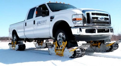 Soluţia pentru următoarea iarnă grea: Track N Go, şenilele pentru SUV-uri - Photo