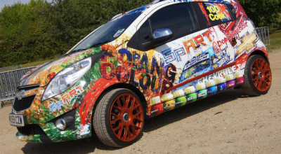 Artistul plastic detinator al unui model Chevrolet Spark este noul 'Picarso' - Photo