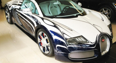 Bugatti Veyron Grand Sport L'Or Blanc, de vanzare pentru 5.000.000 dolari! - Photo