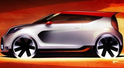 Un teaser-foto cu Kia Track-ster Concept - Photo