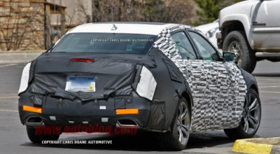 Imagini spion cu noul Cadillac CTS - Photo