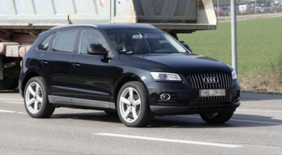 Audi Q5 cu facelift, surprins cu garda jos - Photo