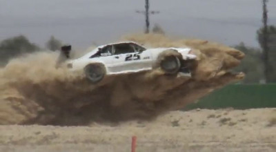 Fordul zburător: 21 de metri în aer cu aterizare pe un zid - Photo