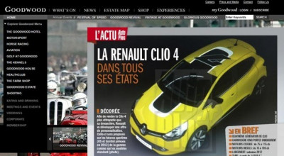 Renault Clio 4 apare ca şi concept la Goodwood Festival of Speed 2012 - Photo