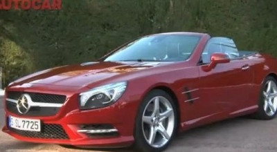 Autocar testeaza Mercedes SL500 - Photo