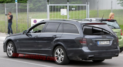 Imagini spion cu Mercedes E-Class Facelift - Photo