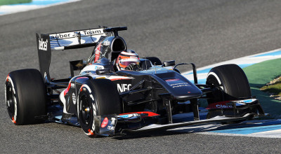 Monopostul Sauber C32 este inspirat de accidentul lui Perez din 2011 - Photo