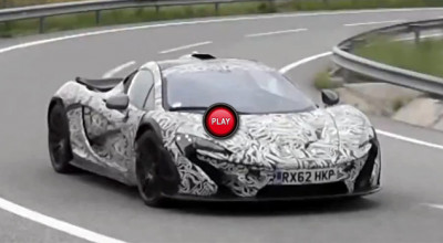 McLaren P1 spionat în timpul testelor - Photo