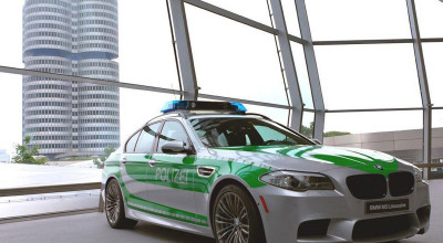 Noul BMW M5 pentru poliţia din Germania - Photo