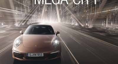 Porsche a lansat noul calendar 2013 Mega City - Photo