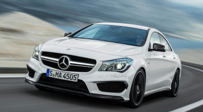Primele imagini cu Mercedes-Benz CLA 45 AMG - Photo