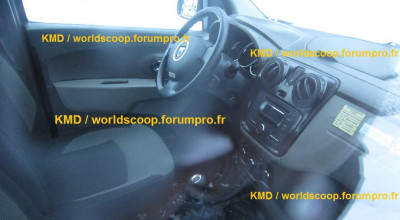 Primele imagini cu interiorul Daciei Lodgy - Photo