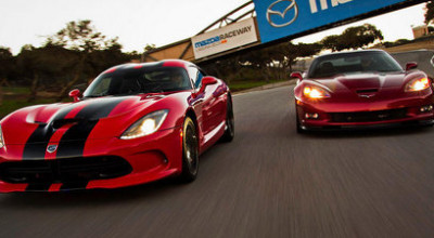 Dodge Viper GTS se duelează cu Chevrolet Corvette ZR1 - Photo