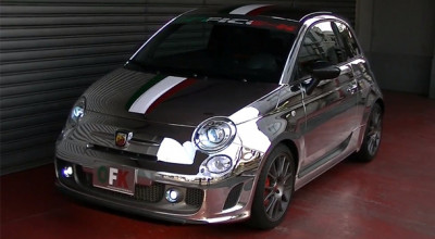 Tratament cu crom pentru Abarth 695 Tributo Ferrari - Photo