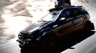 Cum se filmează reclamele noului Mercedes-Benz ML - Photo