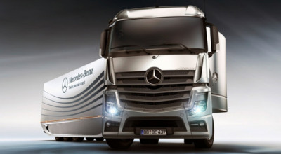 Mercedes-Benz revoluționează designul remorcilor - Photo