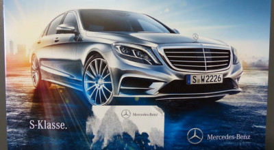 Imagini din broşura oficială Mercedes-Benz S-Class - Photo