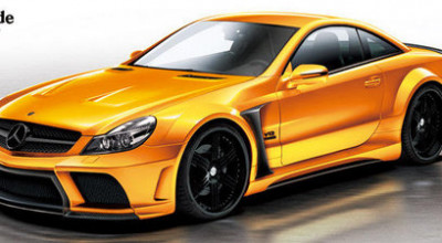 Tuning cu aroma de Black Series pentru vechiul Mercedes SL - Photo