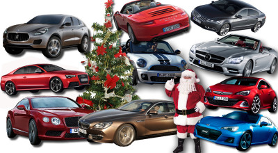 Maşinile lui Moş Crăciun pentru 2012 - Photo