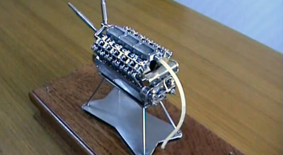 Cel mai mic motor V12 din lume - Photo