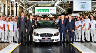 Skoda a ajuns la maşina cu numărul zece milioane - Photo