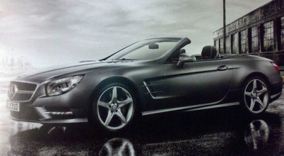 Noua generaţie Mercedes-Benz SL a scăpat pe Internet - Photo