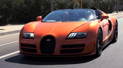 Jay Leno ne face cunoştintă cu Bugatti Veyron Grand Sport Vitesse - Photo