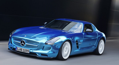 Mercedes SLS AMG Coupe Electric Drive se prezintă - Photo