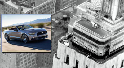 Noul Ford Mustang va fi expus pe Empire State Building - Photo