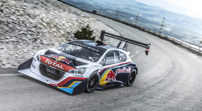 Loeb va folosi bolidul Peugeot 208 T16 Pikes Peak la Goodwood 2014 - Photo