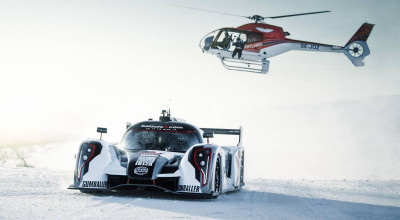 Un supercar, o pârtie și multe drifturi - Photo