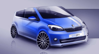 Skoda CitiJet: Citigo-ul cabrio creat de stagiari - Photo