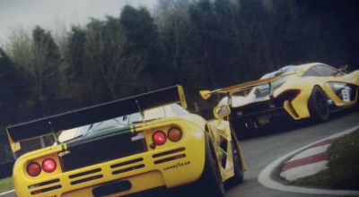 Video istoric! McLaren F1 şi McLaren P1 GTR îşi dau întâlnire pe circuit într-un nou promo! - Photo