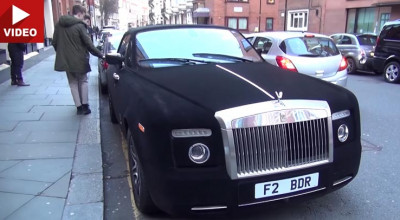 Experiment social: câtă atenţie va atrage un Rolls-Royce îmbrăcat în catifea? (VIDEO) - Photo