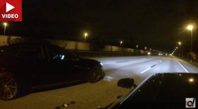 Tesla model S P85D este detronată de Mercedes-Benz AMG GT S! (VIDEO) - Photo