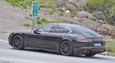 Poze spion. Porsche testează noua generaţie Panamera - Photo