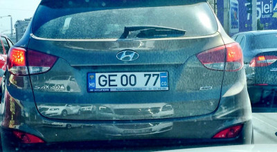 Vezi ce riscă acest şofer pentru aplicarea abţibildului cu flagul UTA Găgăuzia! - Photo