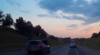 Încă un şofer tânăr şi iresponsabil se va alege cu o amendă (VIDEO) - Photo