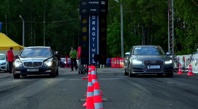 Lupta limuzinelor. Vezi cine va câştiga proba de drag, Audi S8 sau Maybach 57S (VIDEO) - Photo
