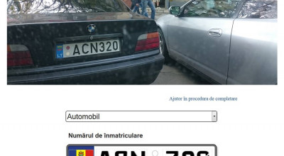 Erori la CUMTR! Şoferii cu plăcuţe de înmatriculare de tip nou riscă să ia amenzi 