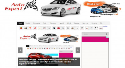 Portalul de știri auto - AutoExpert.md înregistrează un nou record de audiență devenind lider absolut pe piața mass media auto din Republica Moldova! - Photo