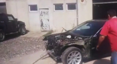 Vezi cum sunt reparate BMW-urile după accident în Letonia! (VIDEO) - Photo