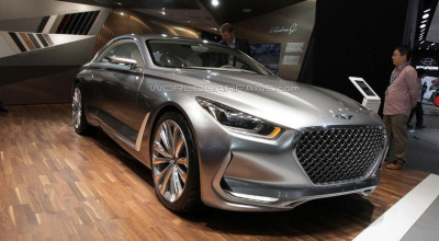 Inspirat de S-Class Coupe, Hyundai îşi încearcă puterile în segmentul premium de lux - Photo